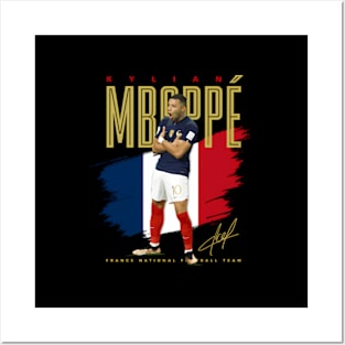 Kylian Mbappe Celly Posters and Art